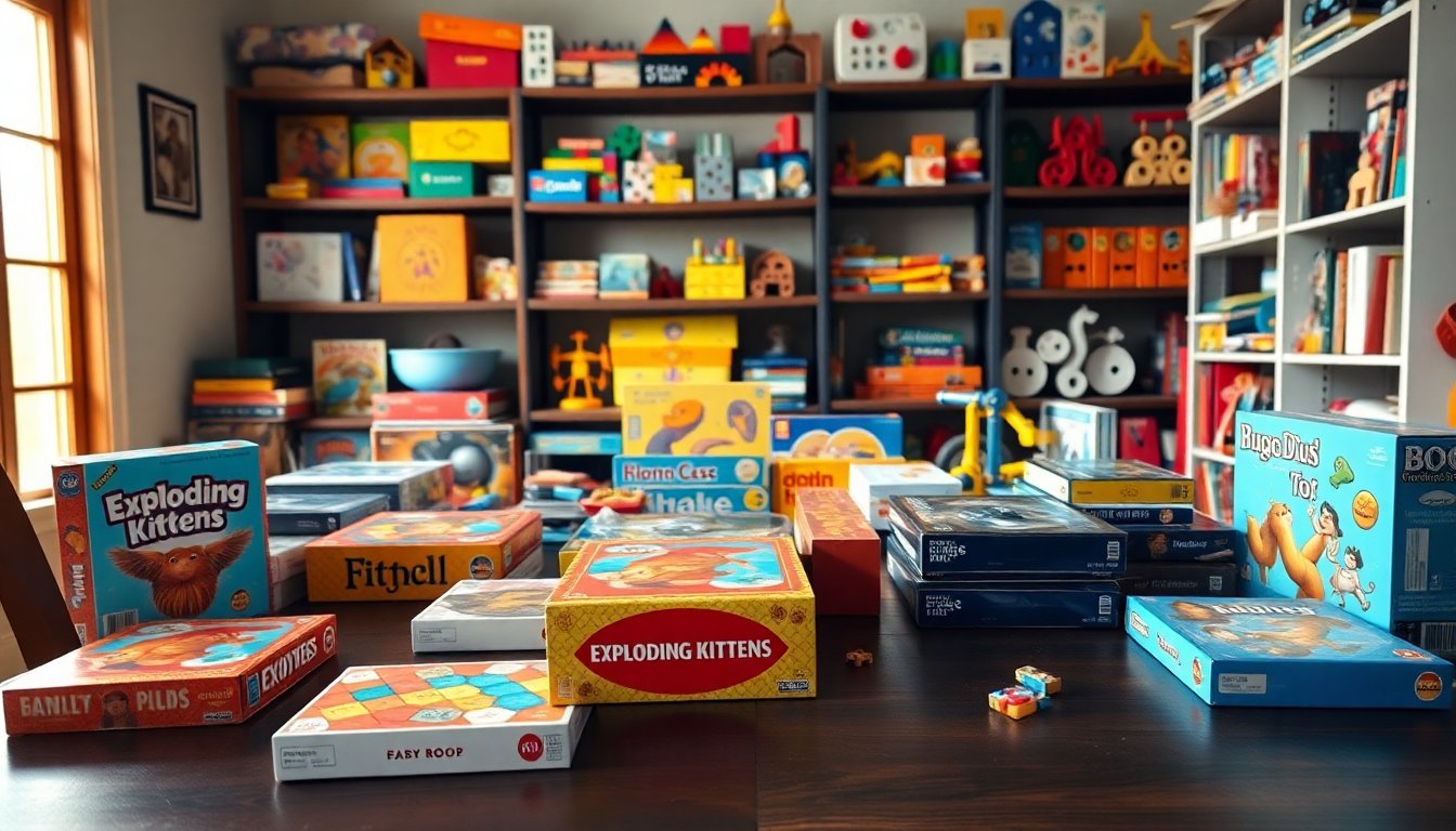 Discover Thrilling Games and Toys for Kids and Families