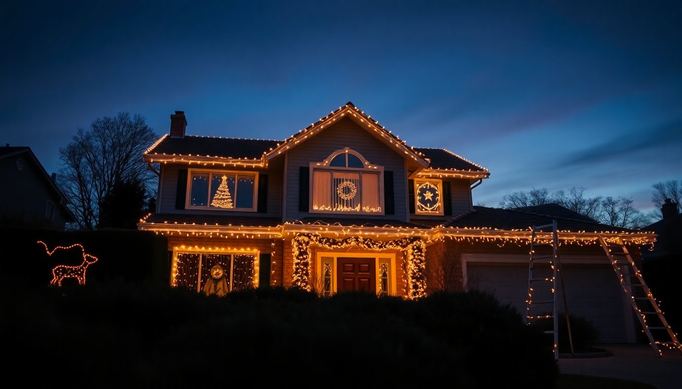 “Permanent Holiday Lights: Benefits and Key Considerations for Your Home”