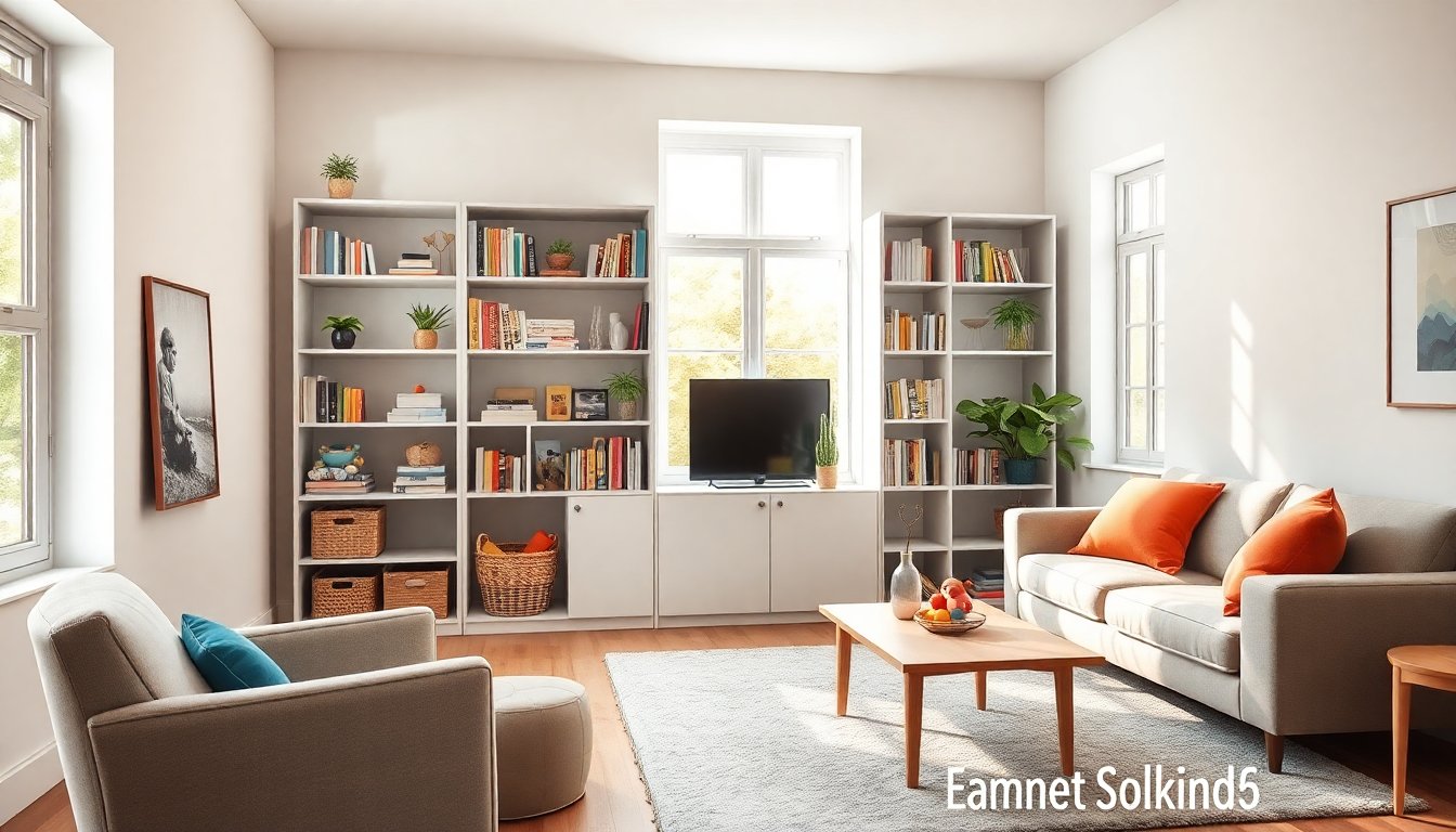 Stylish and Affordable DIY Bookcase Ideas for a Chic Living Room