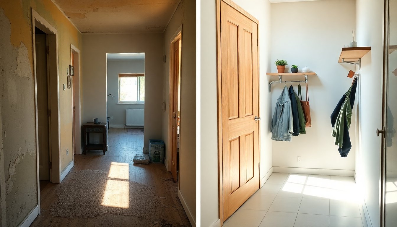 Transform Your Rental Hallway with Creative IKEA Hacks