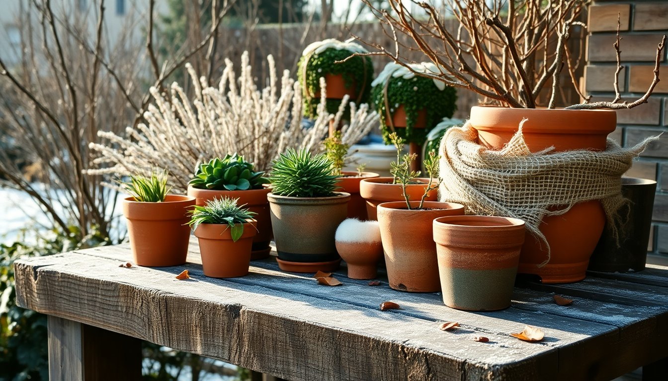 Essential Tips for Successfully Overwintering Unplanted Potted Plants