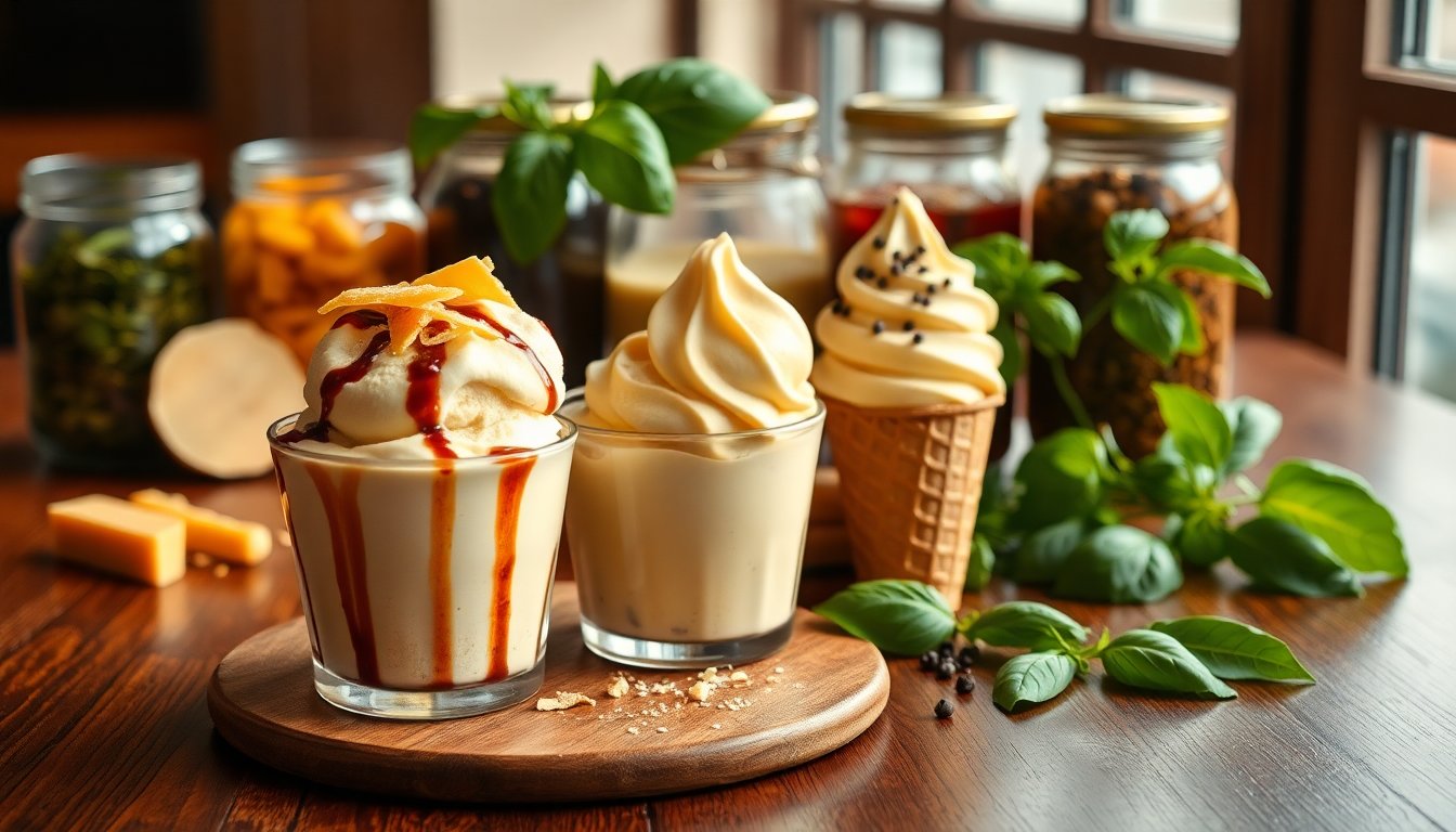 Irresistible Savory Ice Cream Flavors You Must Try Today