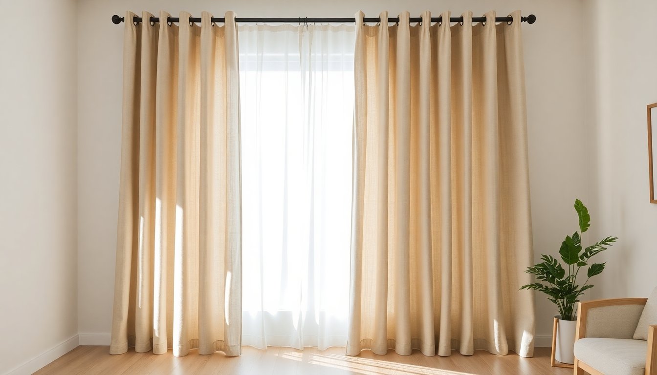 Unveil the Elegance of Custom-Made Linen Curtains