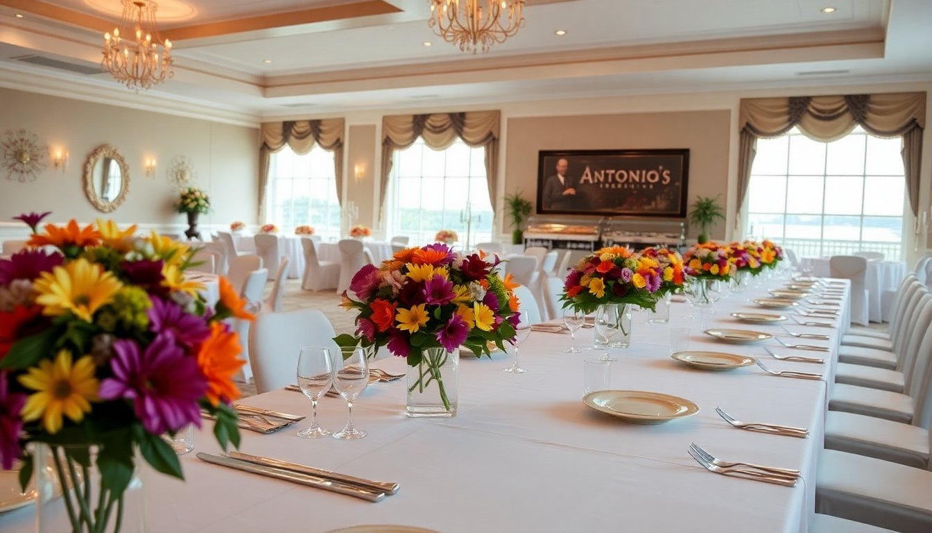 Indulge in Luxury Events at Antonio’s Banquet Center
