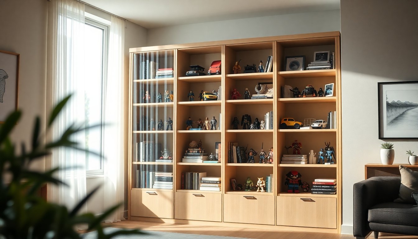 Transform Your BILLY Bookcase into a Stylish Display Case