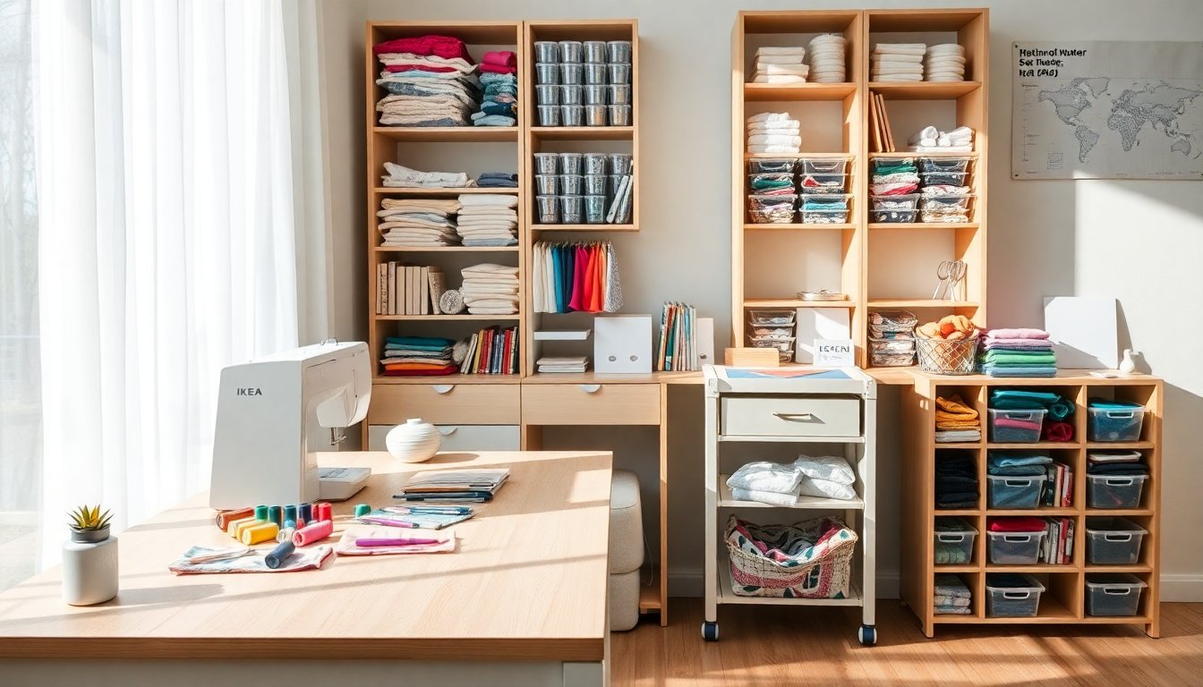 Transform Your Sewing Space with Innovative IKEA Furniture Solutions