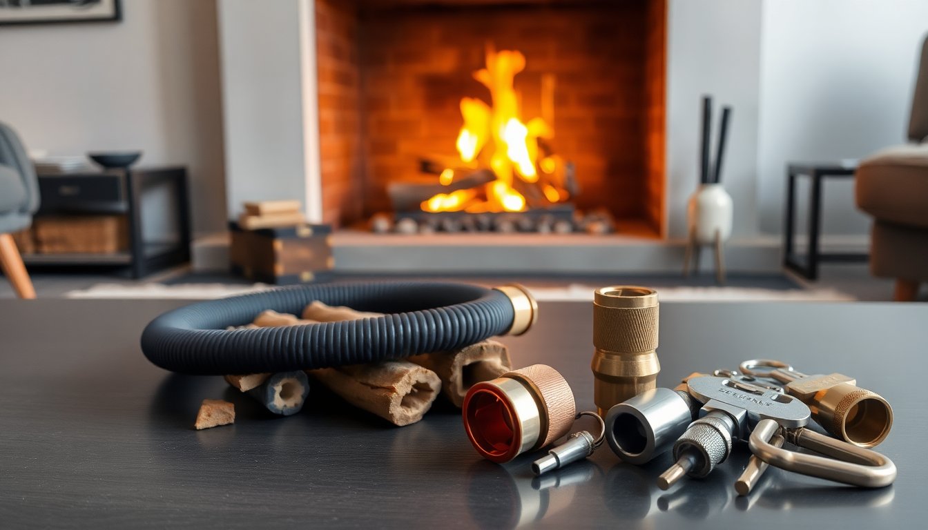 Cost and steps to convert a wood-burning fireplace to gas