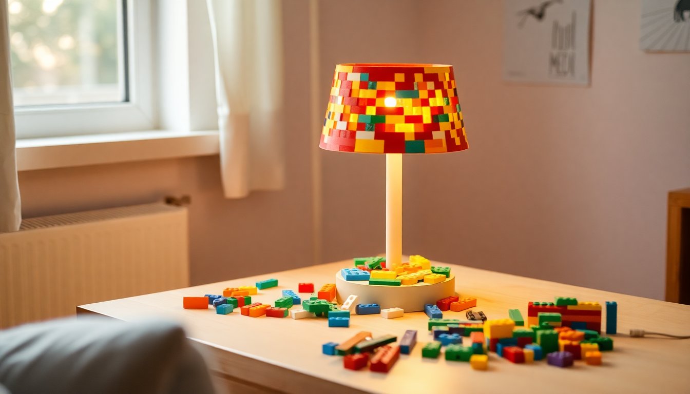 Ingenious LEGO Lamp Hack with IKEA FADO Light Kit: Illuminate Your Space!