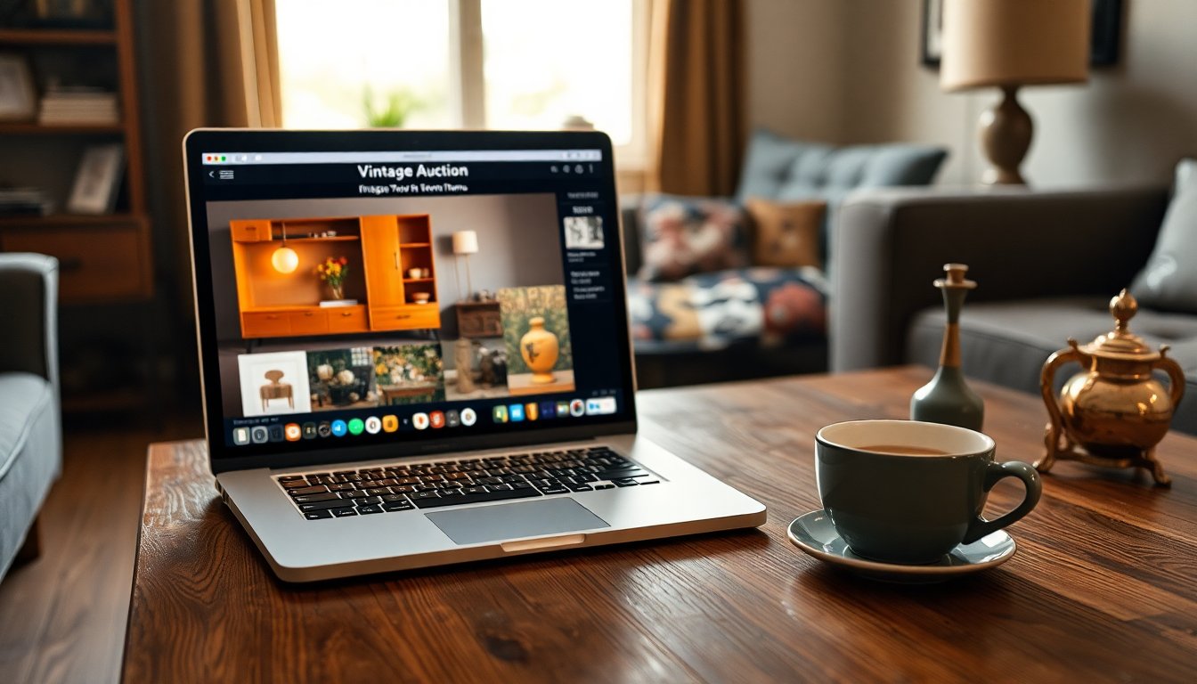 Unlocking vintage gems through online auctions