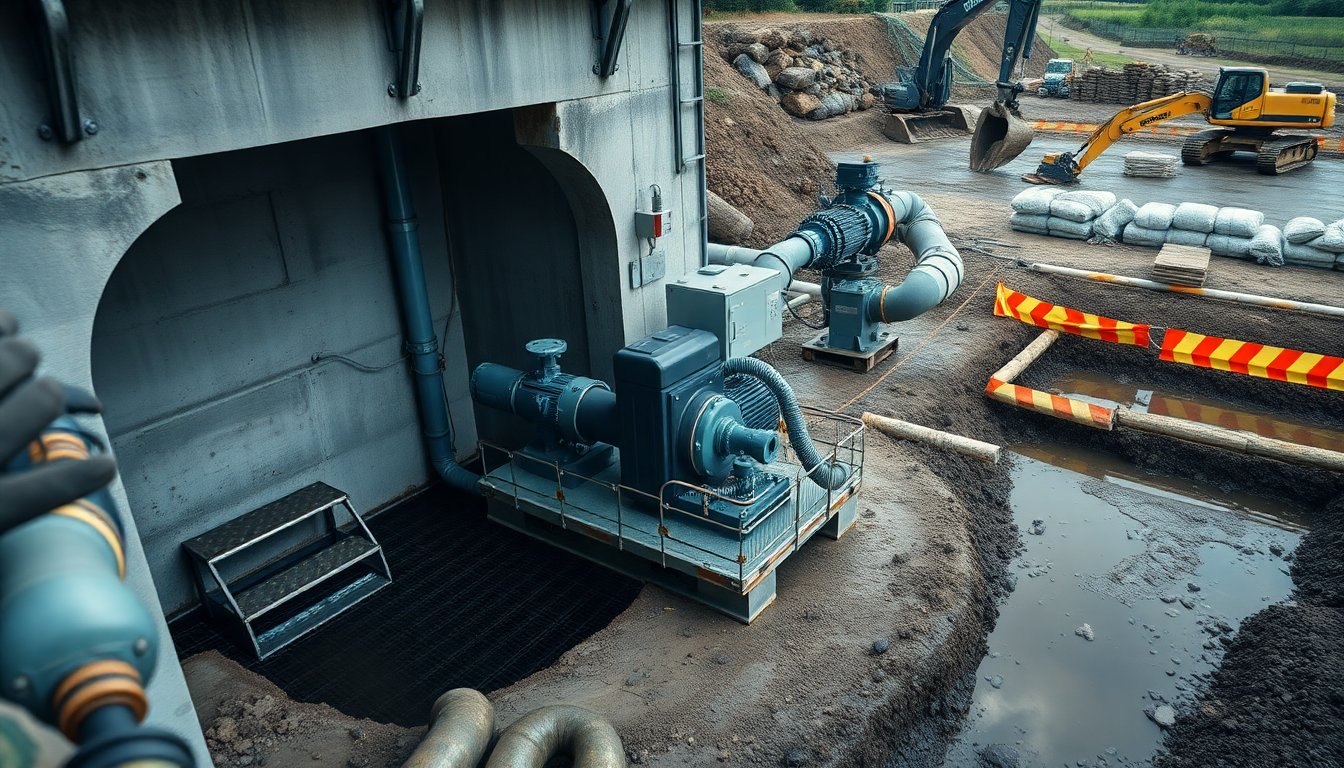 Upgrade project for sewage pump station 304: scope and bidding details