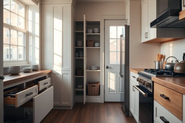 Smart small kitchen makeover: maximize storage and flow in 169 square feet