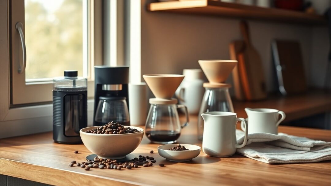 Designing a personalized coffee station for your home in 2026