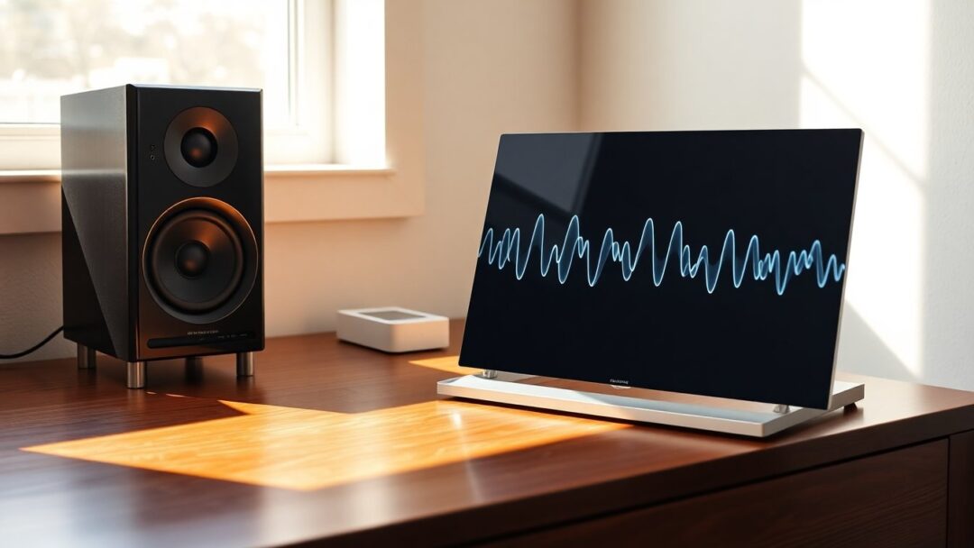 Innovative Schlieren Imaging Technique for Home Stereo Systems