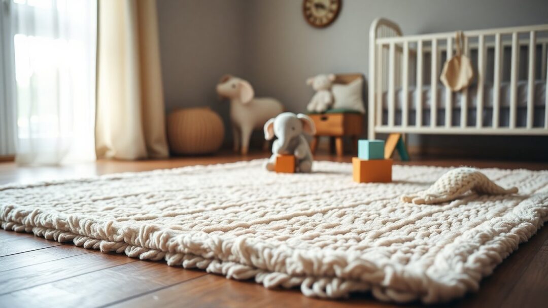 Top Nursery Rugs for Style, Comfort, and Easy Cleaning