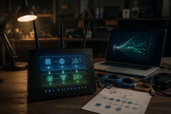 How a Dual-Layer DNS Filtering System Revitalized an Old Asus Router