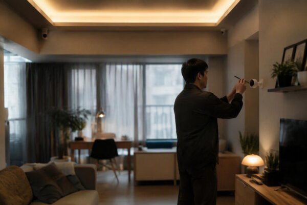Best camera angles and positions for studio apartments