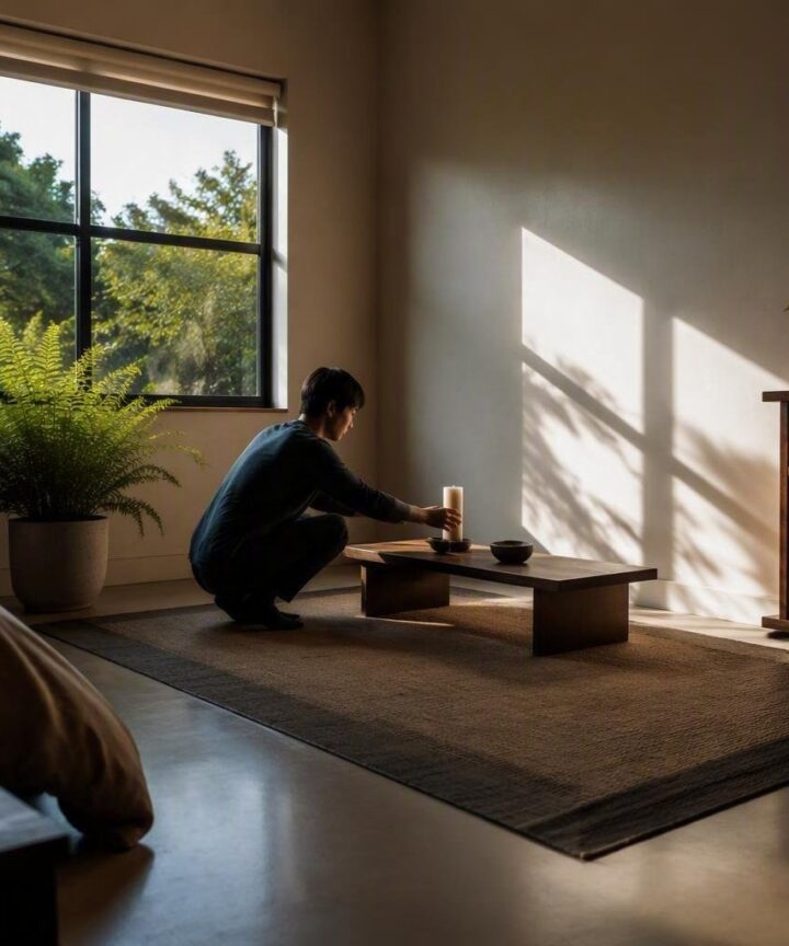 Designing a peaceful retreat at home to unplug from headline overload