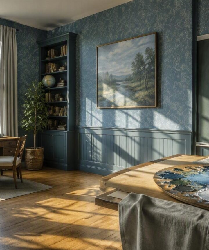 Room color design for focus, unity, and calm