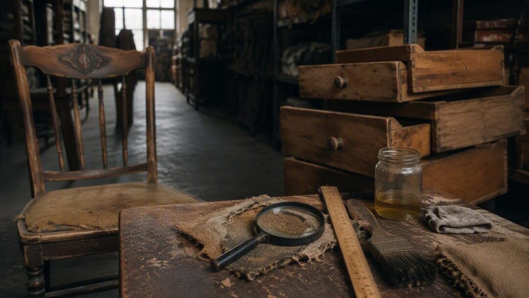 Thrift store furniture inspection and restoration guide
