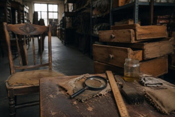 Thrift store furniture inspection and restoration guide
