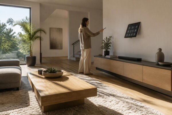 Create a central hub for lights, scenes, and automations with an ipad or tablet