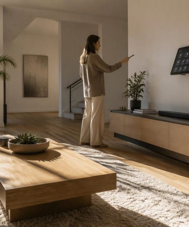 Create a central hub for lights, scenes, and automations with an ipad or tablet