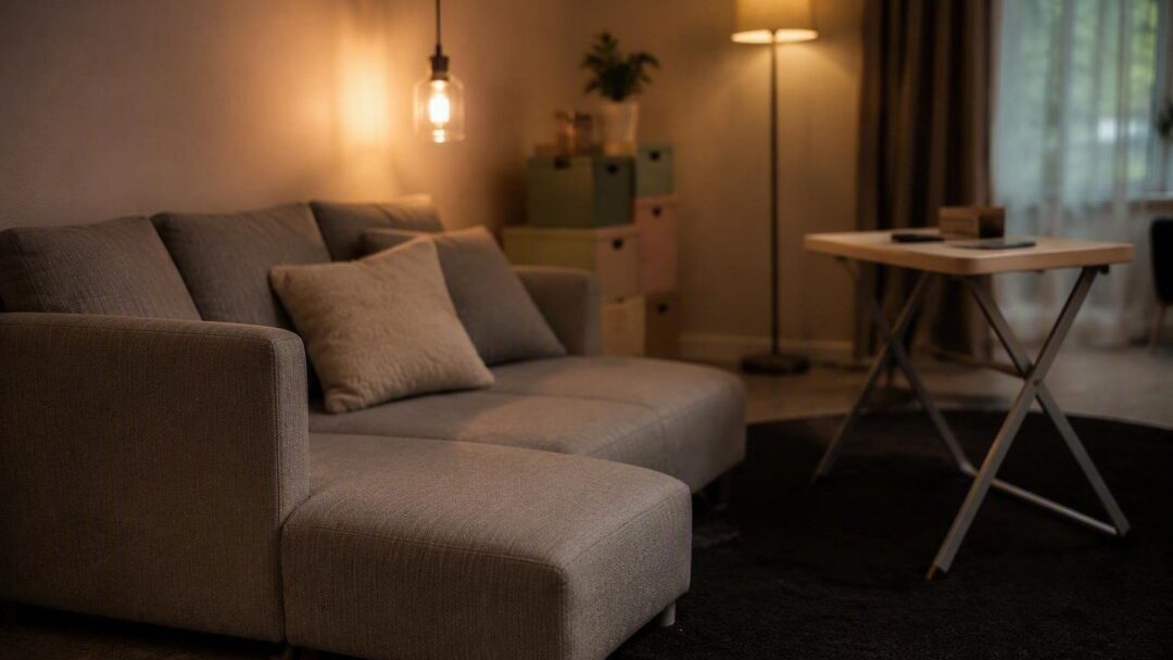 Fast action furnishing playbook for small spaces