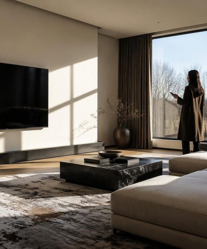 Improve built-in TV audio and extend screen longevity