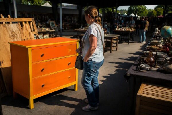Thrift market finds for bold decor