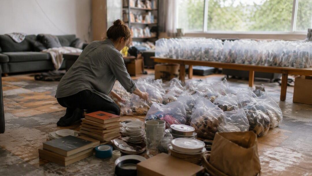 Try the 30-bag daily declutter challenge to reset your space
