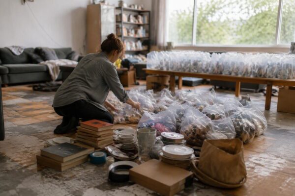 Try the 30-bag daily declutter challenge to reset your space