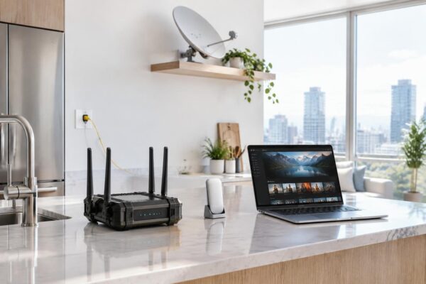 5G vs satellite vs fiber for apartments