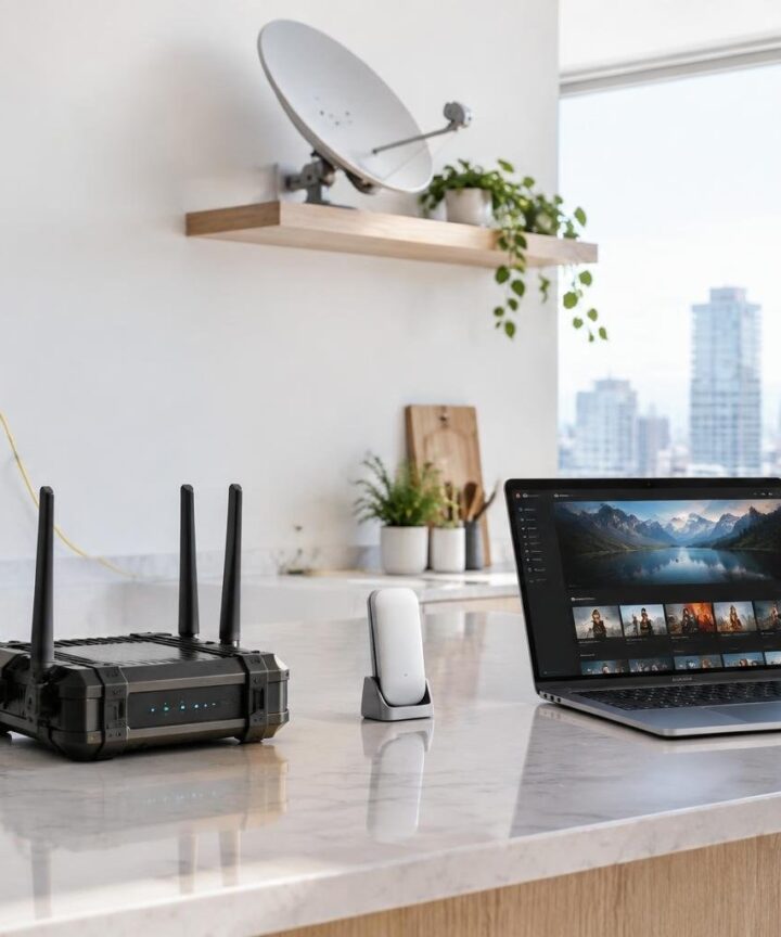 5G vs satellite vs fiber for apartments
