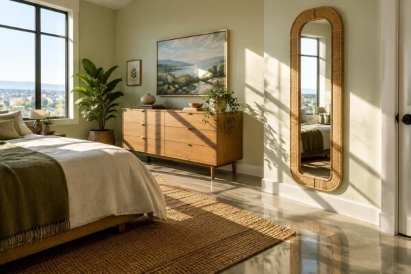 Choosing a full-length mirror that upgrades style and space