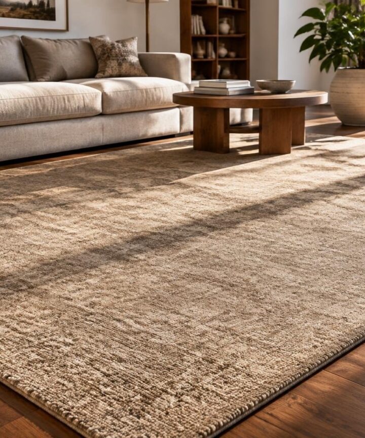 Dixie Home Big Idea carpet – beige-brown texture with pet-proof warranty