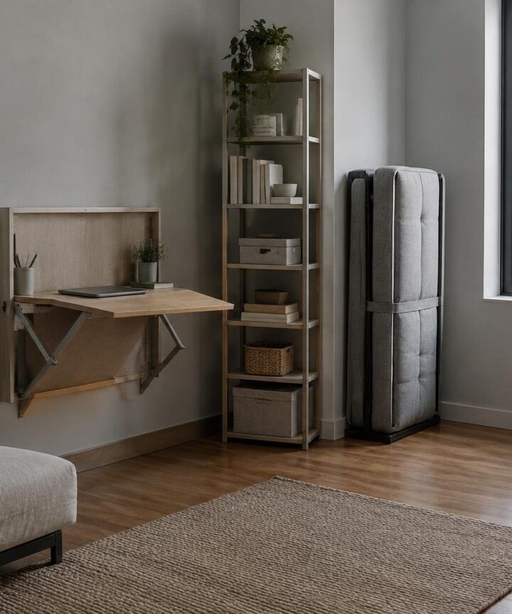 Modular furniture for tiny spaces