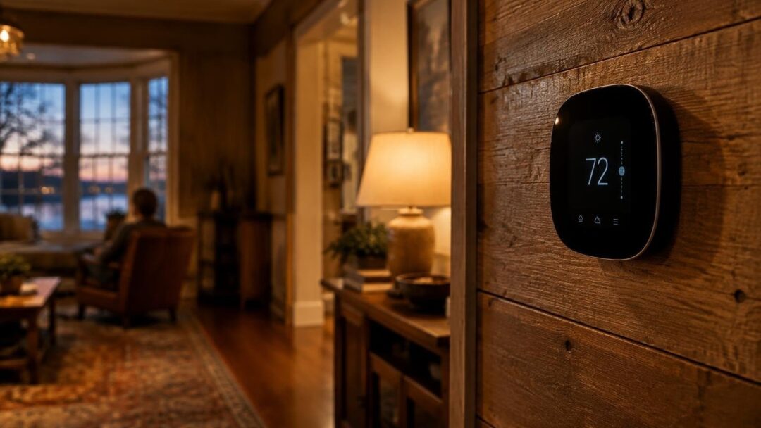 Using ecobee Smart Thermostat Premium for autumn comfort in Louisiana