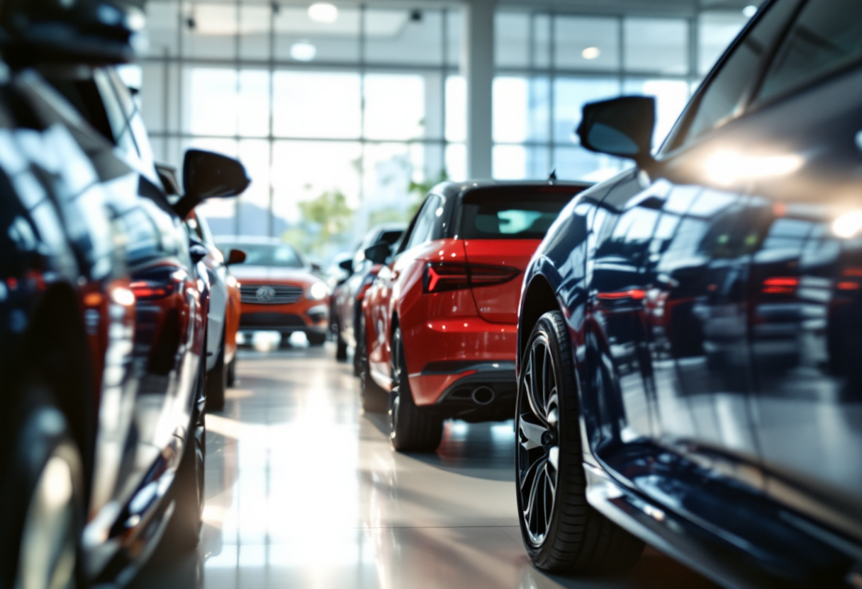 Immagine che rappresenta l'acquisto di auto online