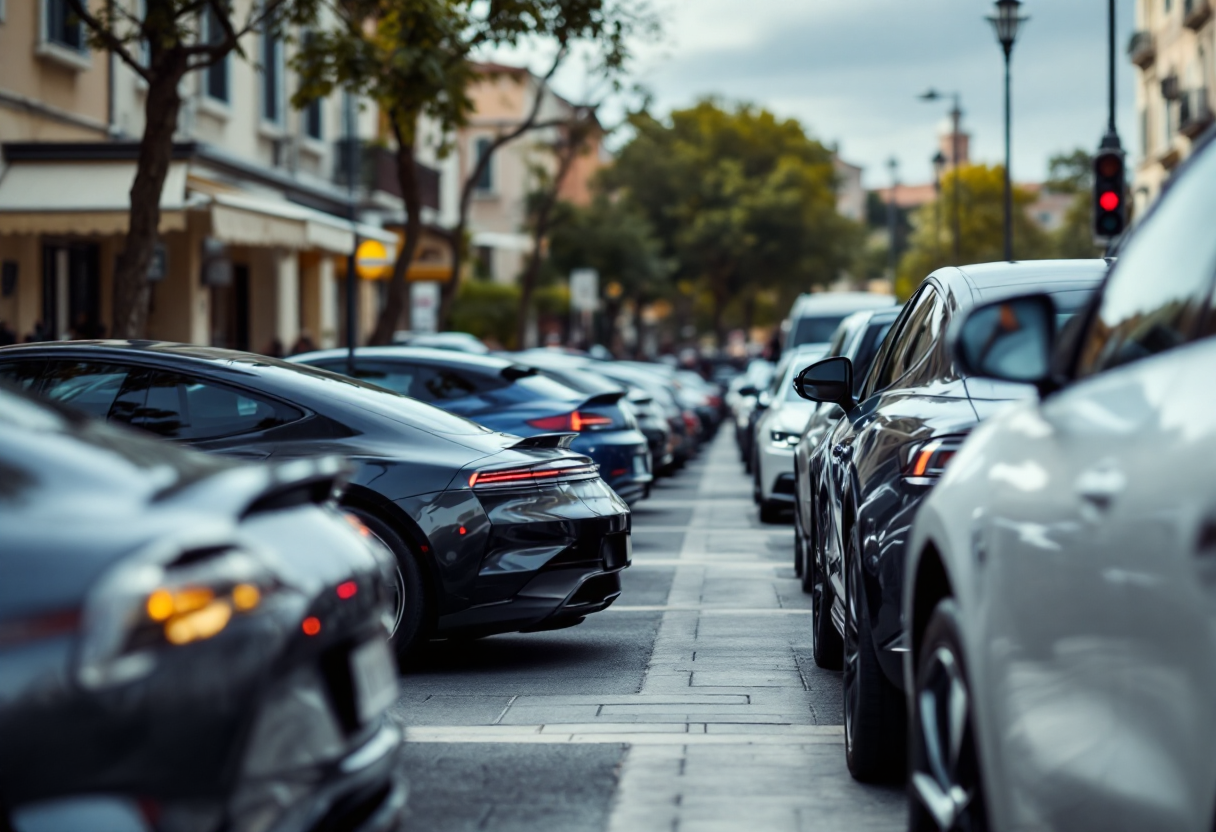 Grafico che mostra la crescita del mercato delle auto usate in Italia