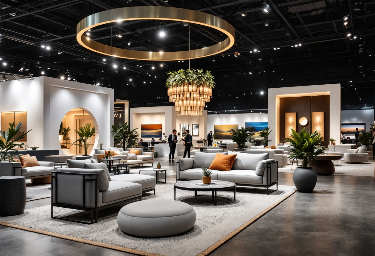 Immagine di Milano Home 2025 con focus su design sostenibile