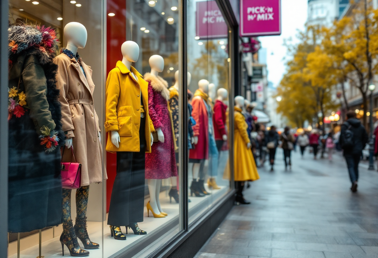 Esempio di outfit mix and match con stili diversi