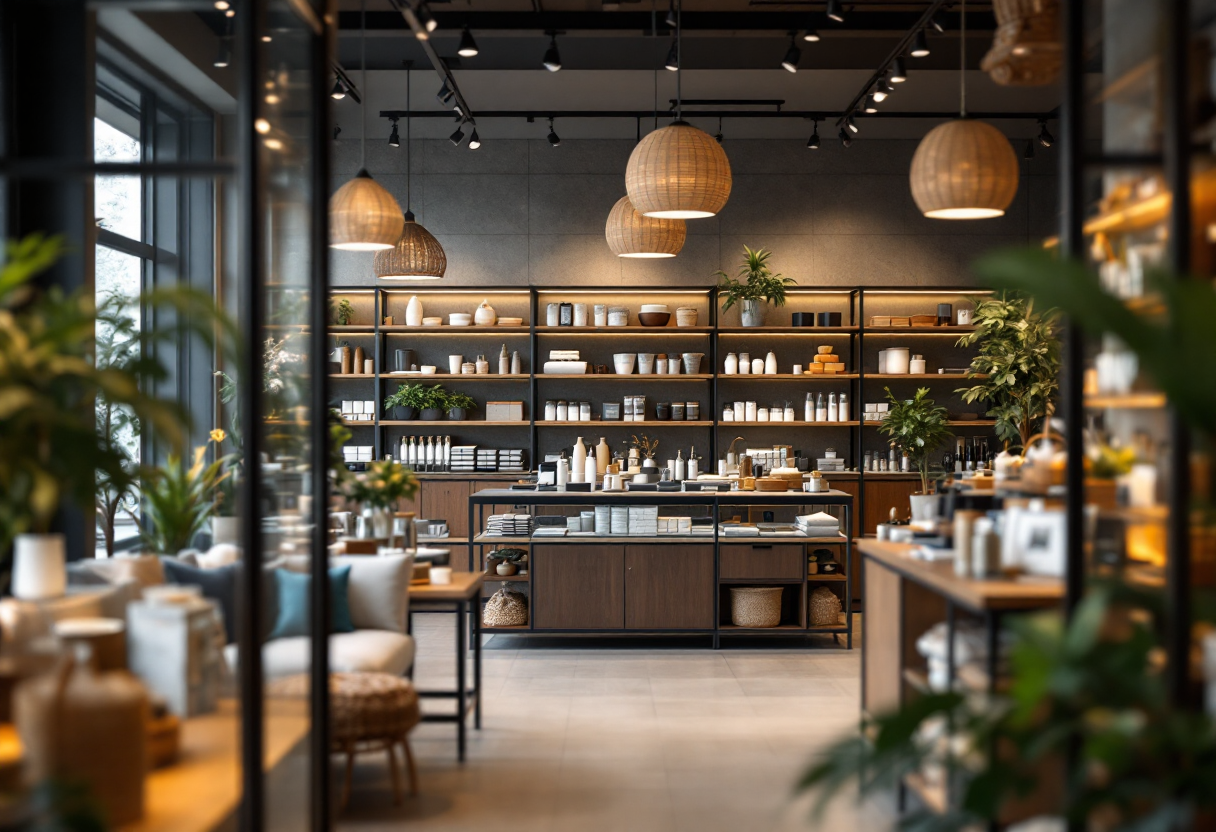 Immagine che illustra l'evoluzione del retail con tecnologia