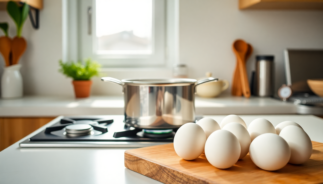 Come cuocere le uova sode perfette in cucina