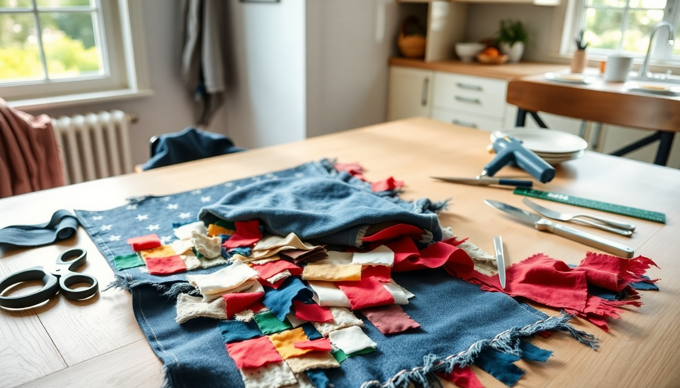 Come realizzare tovagliette americane con materiali di riciclo