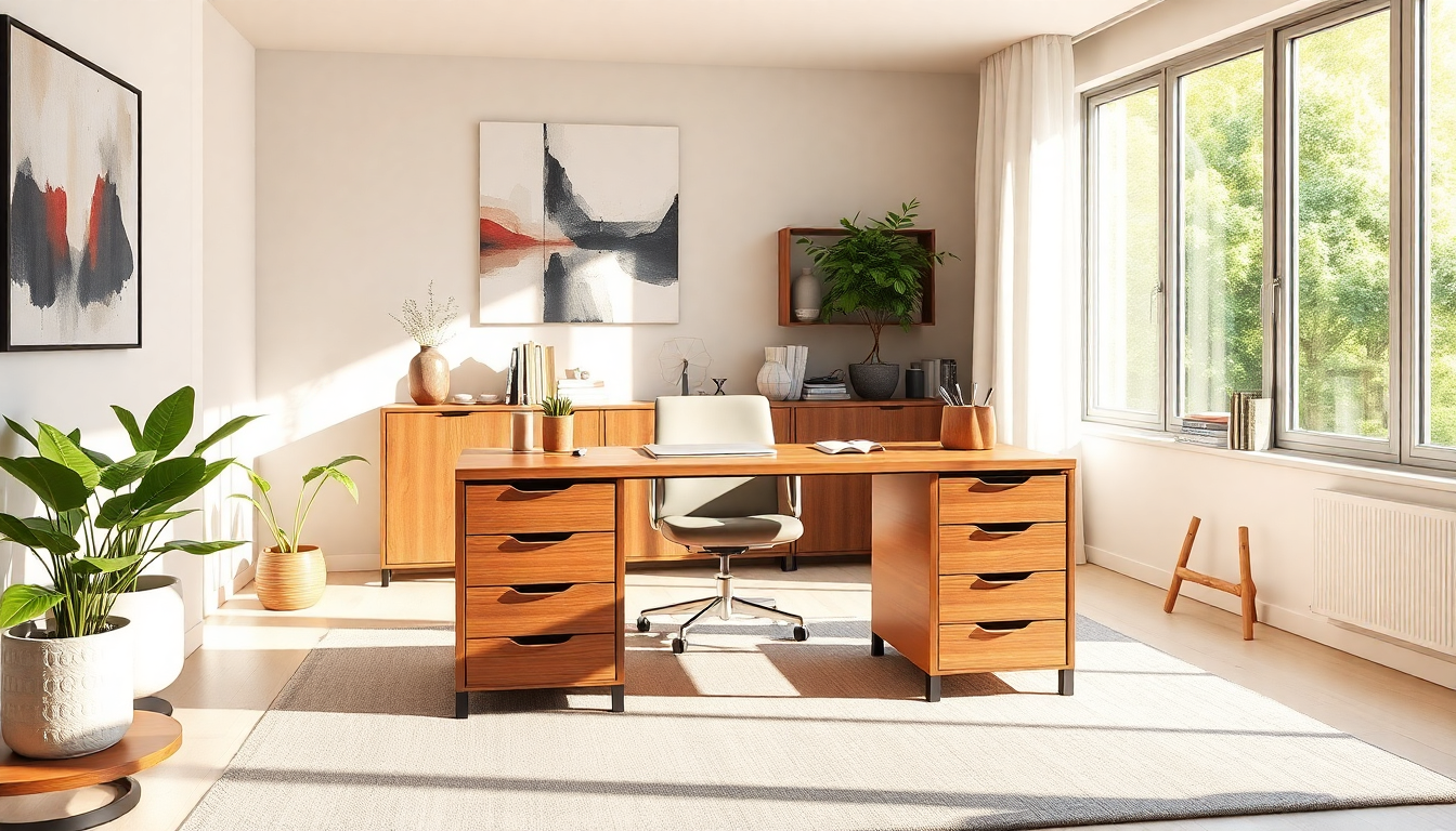 Crea il tuo ufficio a casa con stile e funzionalità