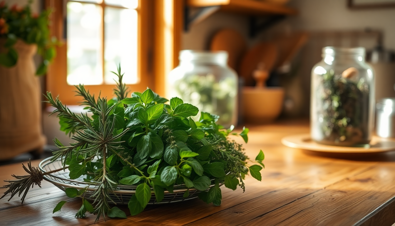 Guida all’Essiccazione delle Erbe Aromatiche: Un Tocco di Decorazione per la Tua Casa