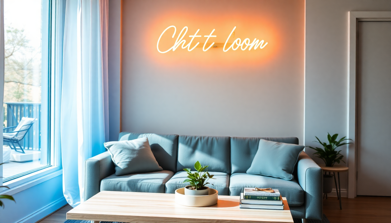 Illumina la tua casa con insegne al neon personalizzate