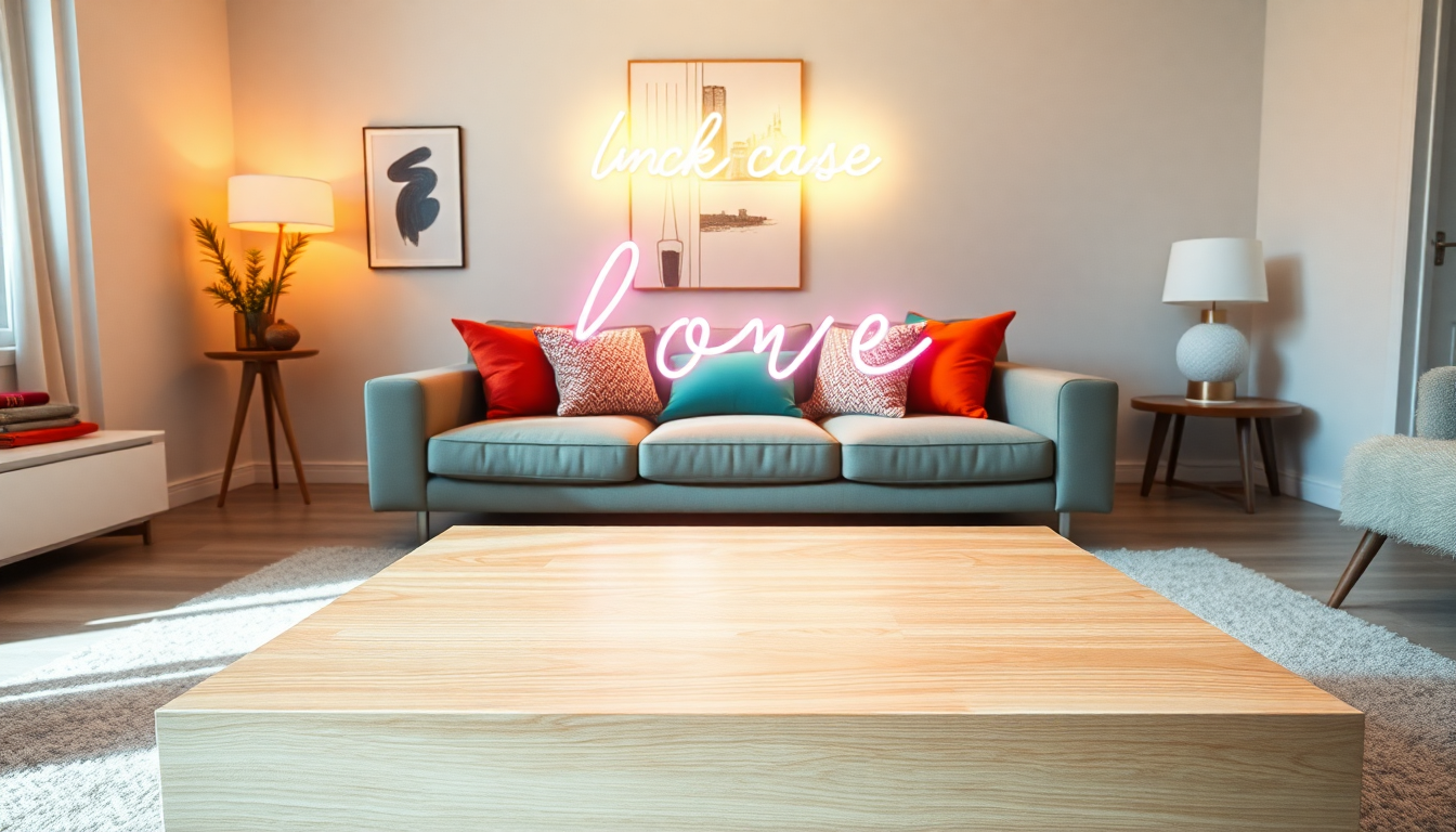 Illumina la tua casa con insegne al neon personalizzate