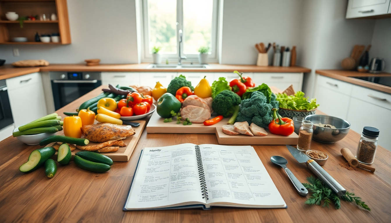 Menù mensile low carb per mangiare sano e senza stress