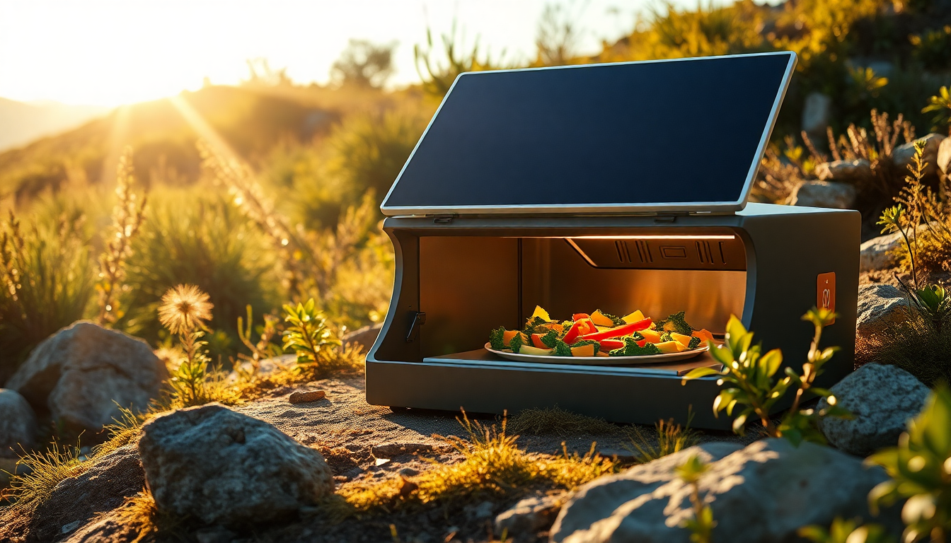 Scopri il forno solare SUNplicity: cucina ecologica e innovativa